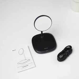 Док-станція Baseus Swan Magnetic Desktop MagSafe 15W Black для iPhone 14 | 13 | 12 - Фото 4