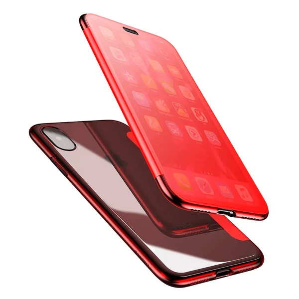 Чехол-книжка Baseus Touchable Case Red для iPhone X | XS