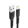 Кабель Baseus Tough Series USB to Lightning (8 pin) Black 1m - Фото 2