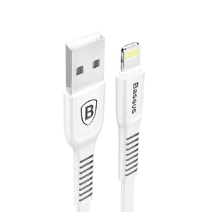 Кабель Baseus Tough Series USB to Lightning (8 pin) White 1m - Фото 2