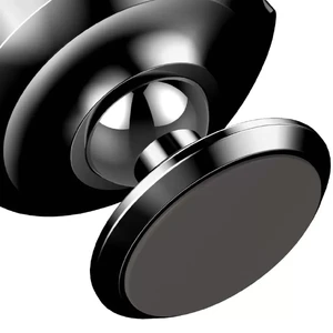 Магнитный автодержатель Baseus Small Ears Series Magnetic Suction Black - Фото 4
