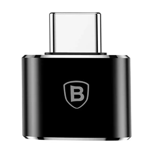 Переходник Baseus USB Type-C to USB Black - Фото 2