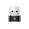 Переходник Baseus Mini USB to USB Type-C Black CAAOTG-01 - Фото 1