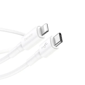 Кабель Baseus USB Type-C to Lightning PD White 18W - Фото 2