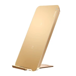 Бездротова док-станція Baseus Wireless Charging Pad WiC1 10W Gold WXHSD-0V - Фото 1
