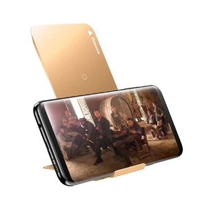 Бездротова док-станція Baseus Wireless Charging Pad WiC1 10W Gold - Фото 3