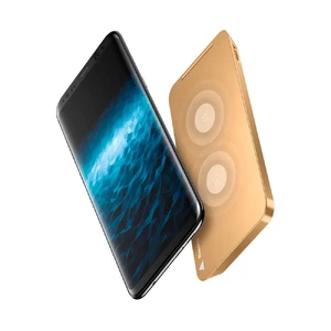 Бездротова док-станція Baseus Wireless Charging Pad WiC1 10W Gold - Фото 4