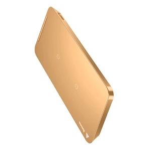 Бездротова док-станція Baseus Wireless Charging Pad WiC1 10W Gold - Фото 5
