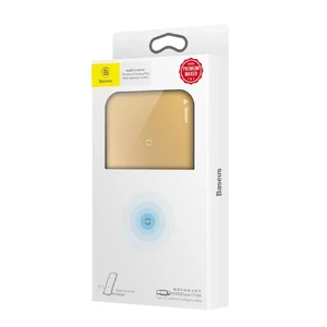 Бездротова док-станція Baseus Wireless Charging Pad WiC1 10W Gold - Фото 8