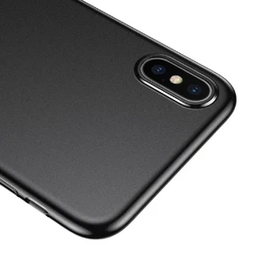 Ультратонкий чохол Baseus Wing Case Black для iPhone X | XS - Фото 5