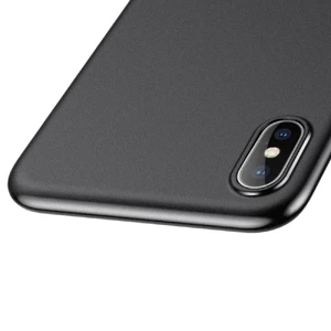 Ультратонкий чохол Baseus Wing Case Black для iPhone X | XS - Фото 6