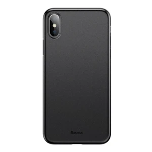 Ультратонкий чохол Baseus Wing Case Black для iPhone X | XS - Фото 3