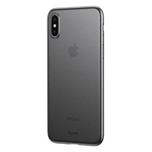 Ультратонкий чохол Baseus Wing Case Transparent Black для iPhone X | XS - Фото 2