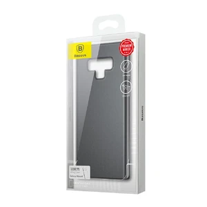Ультратонкий чехол Baseus Wing Transparent Black для Samsung Galaxy Note 9 - Фото 6