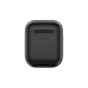 Беспроводной зарядный чехол Baseus Wireless Charger Black для AirPods - Фото 2