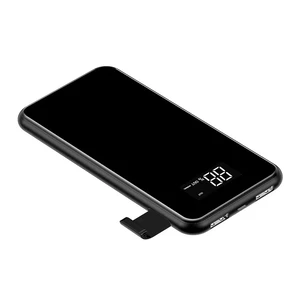 Повербанк з дисплеєм і бездротовою зарядкою Baseus Wireless Charger 8000mAh Black - Фото 5