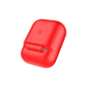 Бездротовий зарядний чохол Baseus Wireless Charger Red для AirPods - Фото 3