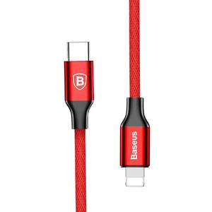 Кабель Baseus Yiven Series USB Type-C to Lightning Red 1m - Фото 2