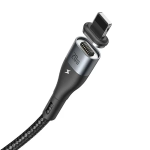 Магнітний кабель Baseus Zinc Magnetic Safe Fast Charging Type-C to Lightning PD 20W 1m - Фото 4