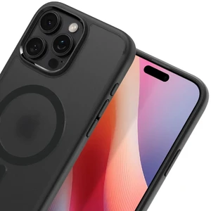Півпрозорий чорний чохол Spigen Ultra Hybrid Mag для iPhone 16 Pro Max - Фото 7