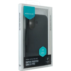 Чорний матовий чохол Nillkin Frosted Shield Pro для iPhone 16 - Фото 7