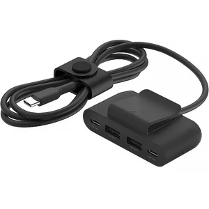 Адаптер (хаб) Belkin BoostCharge 4-Port Power Extender 30W з роз'ємами 2xUSB-C, 2xUSB-A для iPhone | iPad | MacBook - Фото 2
