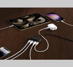 Адаптер (хаб) Belkin BoostCharge 4-Port Power Extender 30W з роз'ємами 2xUSB-C, 2xUSB-A для iPhone | iPad | MacBook - Фото 5