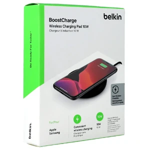 Беспроводное зарядное устройство Belkin Boost Qi Wireless Charging Pad 10W Black - Фото 5