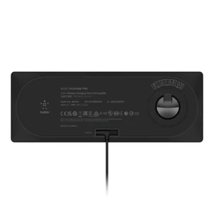 Док-станция Belkin BOOST↑CHARGE™ PRO 3-in-1 Black для iPhone | AirPods | Apple Watch + EU адаптер - Фото 6