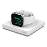 Беспроводная быстрая зарядка Belkin BOOST↑CHARGE PRO White для Apple Watch c поддержкой ночного режима, 20 Вт