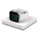 Беспроводная быстрая зарядка Belkin BOOST↑CHARGE PRO White для Apple Watch c поддержкой ночного режима, 20 Вт WIZ015btWH - Фото 1
