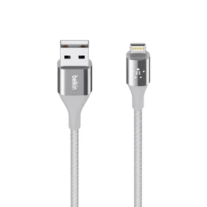 Нейлоновый кабель Belkin MIXIT↑ DuraTek Silver Lightning to USB 1.2m - Фото 2