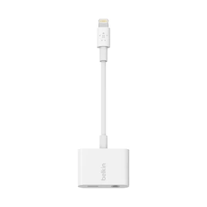 Перехідник Belkin Lightning to Lightning | AUX 3.5mm Audio + Charge RockStar - Фото 2