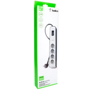 Мережевий фільтр-подовжувач Belkin SurgeMaster Surge Protection Strip до 525J - Фото 2