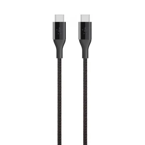 Нейлоновий кабель Belkin MIXIT ↑ DuraTek USB-C Black 1.2m F2CU050bt04 - Фото 1