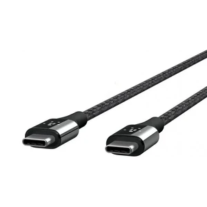 Нейлоновий кабель Belkin MIXIT ↑ DuraTek USB-C Black 1.2m - Фото 2