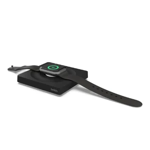 Бездротова швидка зарядка Belkin BOOST↑CHARGE PRO Black для Apple Watch з підтримкою нічного режиму, 20 Вт - Фото 2