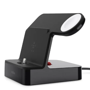 Док-станція Belkin PowerHouse Charge Dock Black для iPhone і Apple Watch - Фото 2