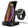Док-станция Belkin PowerHouse Charge Dock Black для iPhone и Apple Watch F8J237VFBLK - Фото 1