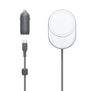 Магнитный автодержатель с беспроводной зарядкой Belkin BOOST↑CHARGE™ PRO MagSafe 15W для iPhone 14 | 13 | 12 - Фото 5