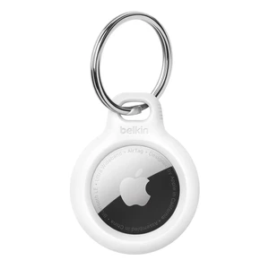 Брелок с кольцом Belkin Secure Holder Key Ring White для AirTag F8W973btWHT - Фото 1
