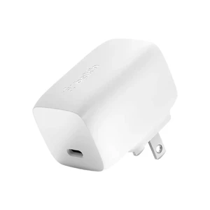 Швидкий мережевий зарядний пристрій Belkin USB-C PD GaN Wall Charger 60W (US)