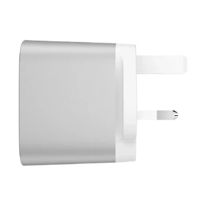 Зарядний пристрій Belkin Wall Charger Dual USB Silver 24W + EU адаптер - Фото 3