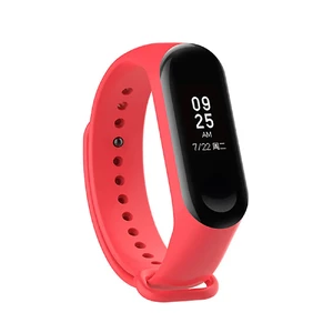 Силіконовий ремінець iLoungeMax для фітнес-браслета Xiaomi Mi Band 3 | 4 Red  - Фото 1