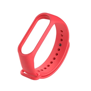 Силіконовий ремінець iLoungeMax для фітнес-браслета Xiaomi Mi Band 3 | 4 Red - Фото 3