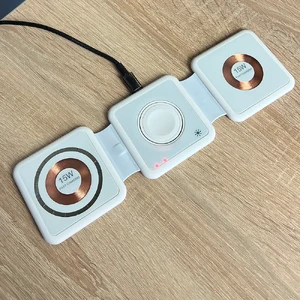 Складная портативная док-станция 3-в-1 для iPhone, Apple Watch, AirPods с быстрой зарядкой 15W | iLoungeMax MagSafe Foldable - Фото 2