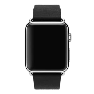 Ремешок Apple 41mm | 40mm | 38mm Black Classic Buckle (MMH82 | MLHG2) для Apple Watch - Фото 4