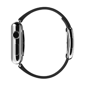 Ремінець Apple Modern Buckle Black Medium (MJY82) для Apple Watch 41mm | 40mm | 38mm - Фото 3