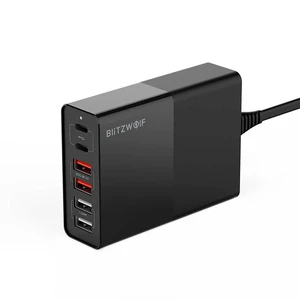Зарядная станция BlitzWolf BW-S16 USB-C USB-A 75 Вт для iPhone | iPad | MacBook - Фото 2