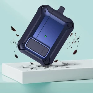 Протиударний чохол на замку для AirPods 3 з карабіном | iLoungeMax Lock Case Midnight Blue - Фото 4